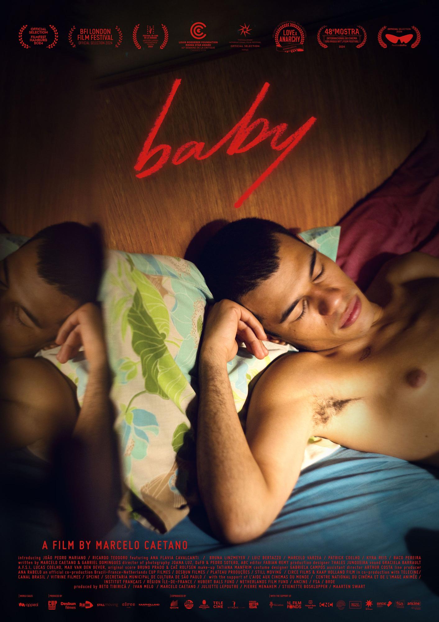 Póster de la película &#039;Baby&#039;, del director brasileño Marcelo Caetano.