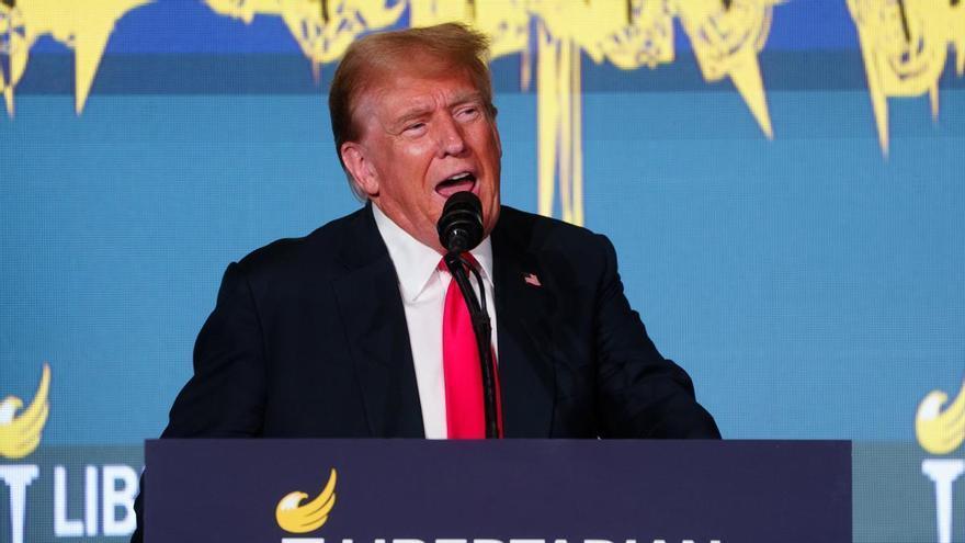 Trump, abucheado en la convención del Partido Libertario