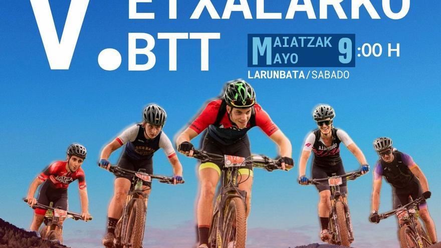 Jornada festiva de ciclismo en Etxalar el 9 de mayo