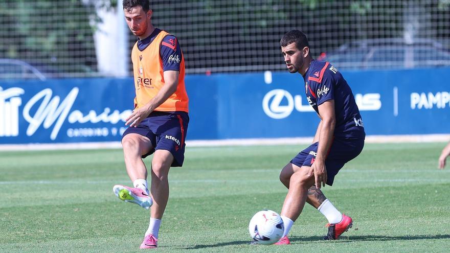 Fotos del entrenamiento de Osasuna del 20 de julio
