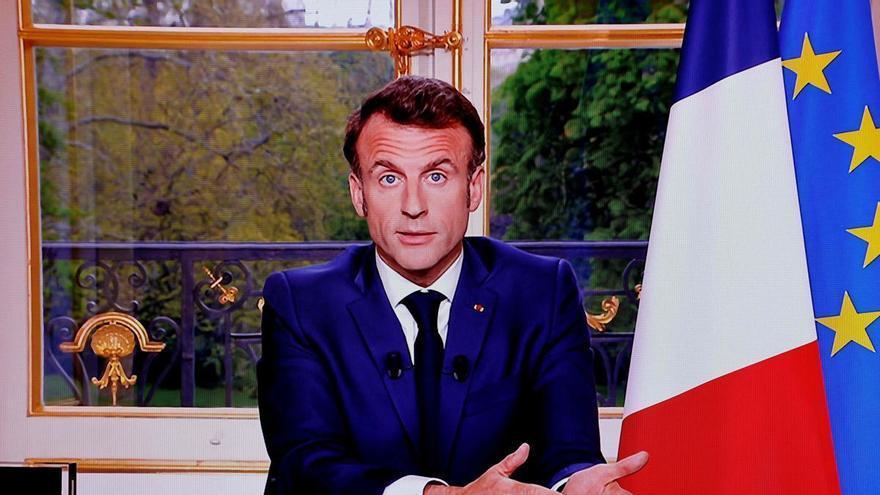 Macron reitera que la reforma de las pensiones era &quot;necesaria&quot;