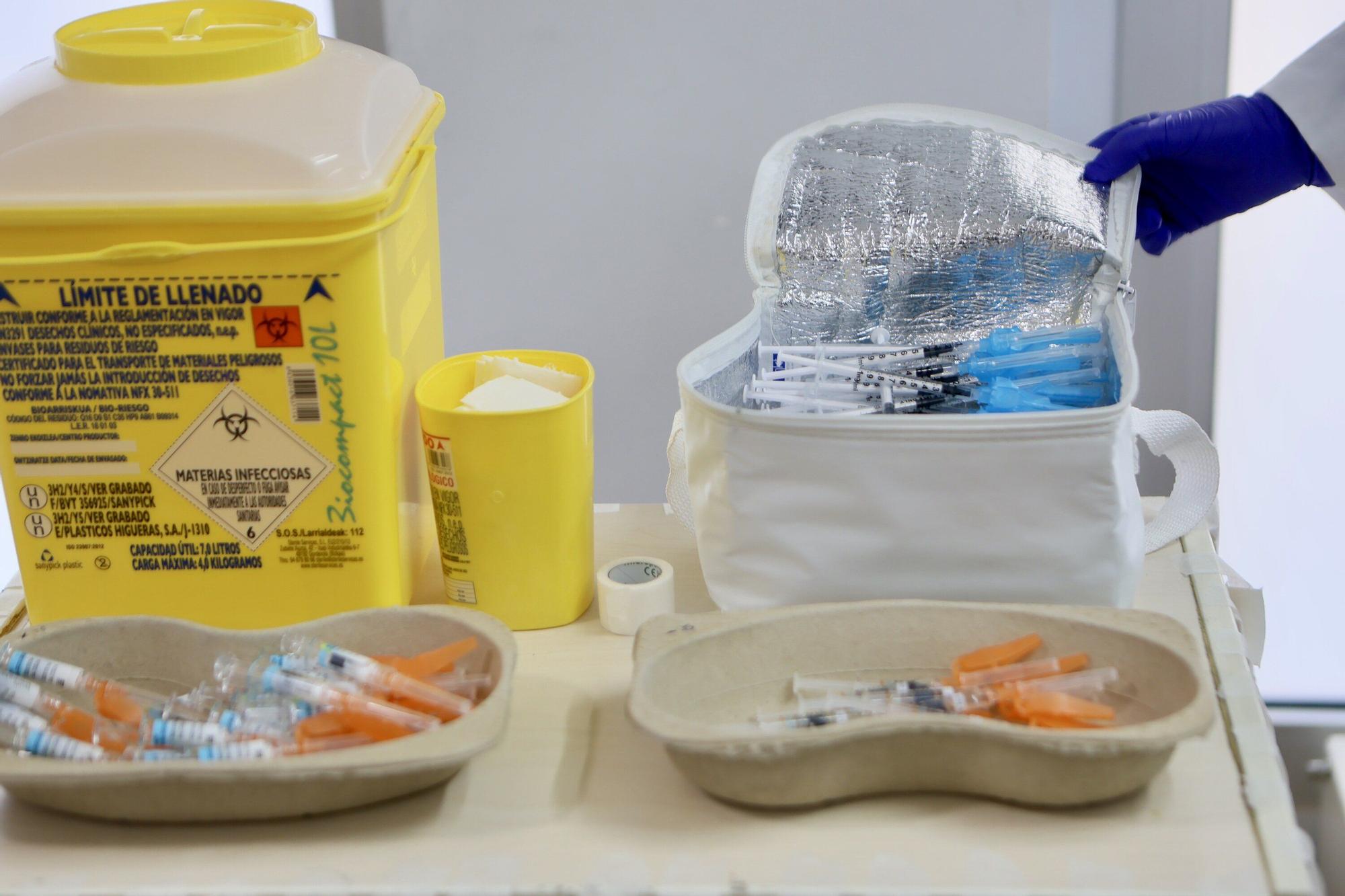 Vacunas contra la gripe.