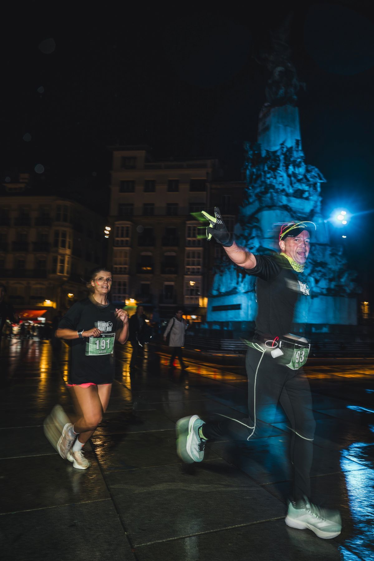 Las mejores imáganes de la Giroa Veolia Vitoria Night Run