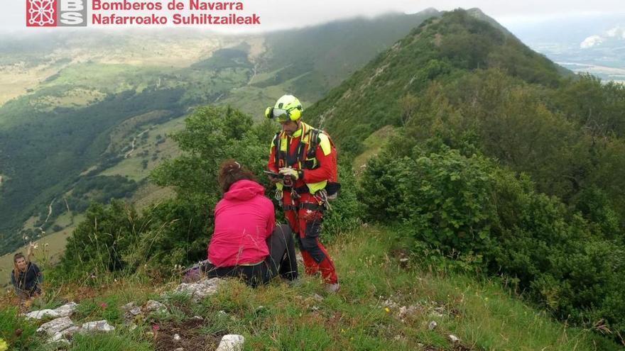 Rescate en el Txurregi