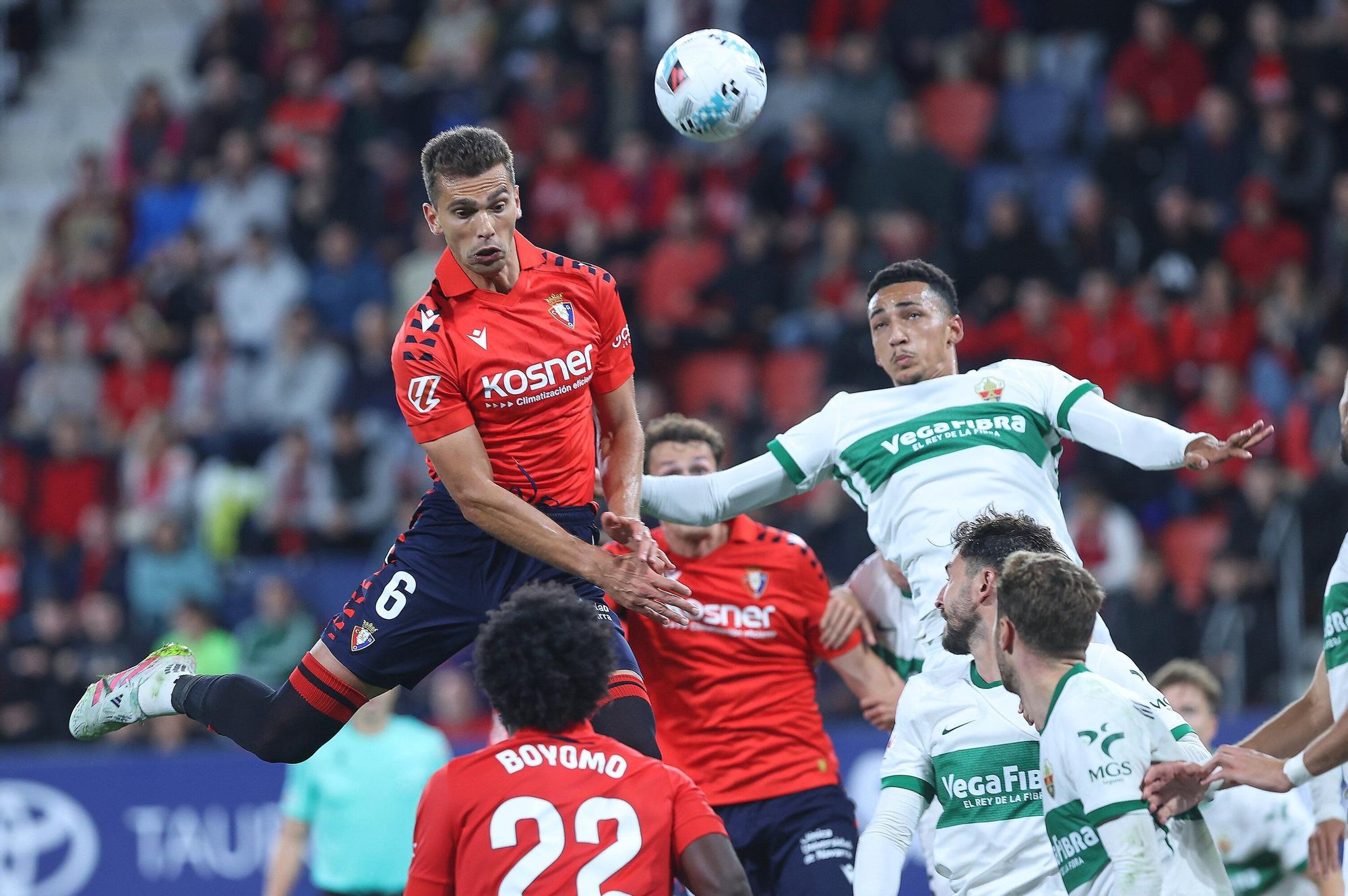 Las mejores imágenes del Osasuna-Elche