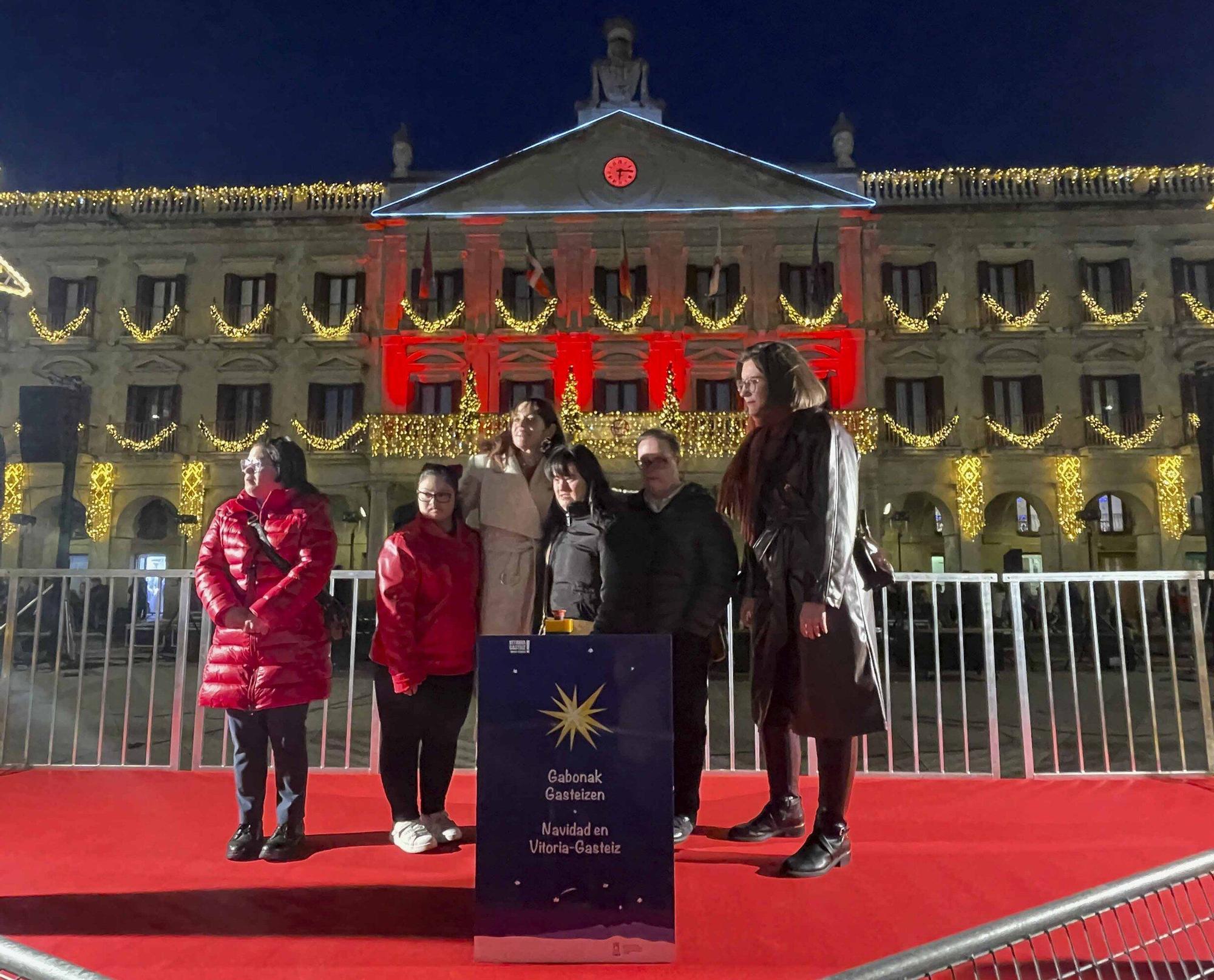 En imágenes:  Vitoria enciende su Navidad