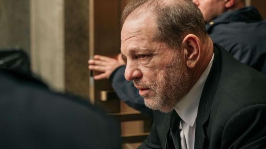 Harvey Weinstein en una de las jornadas del juicio