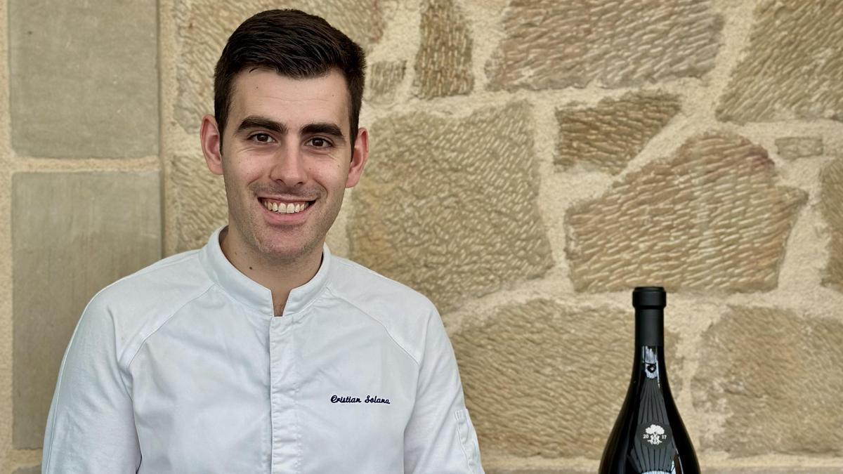 El chef cántabro Cristian Solana, del restaurante El Puntido en Laguardia-Álava, volverá a representar a la villa riojanoalavesa en el XVII Concurso Internacional de Pinchos y Tapas Medievales
