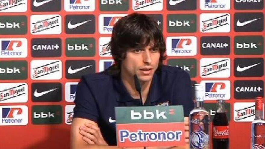 Rueda de prensa de Ander Iturraspe sobre el derbi del domingo contra la Real Sociedad.