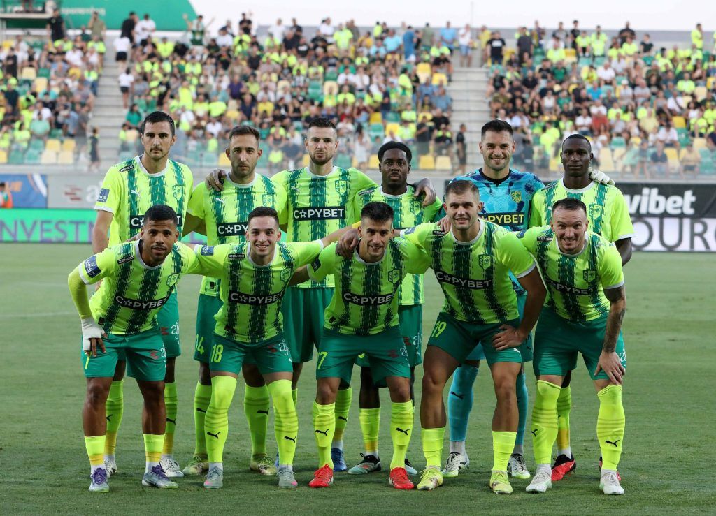 Alineación del AEK Larnaca que ganó 4-1 al Legia de Varsovia en la penúltima previa europea del verano.