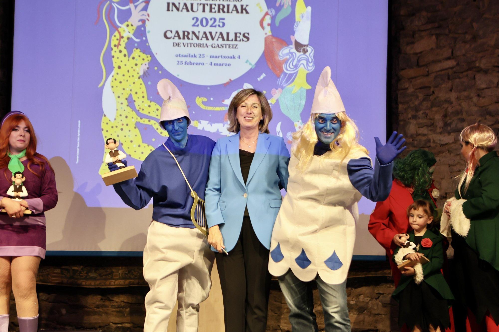 En imágenes: Presentación de Carnaval de las comparsas en el Palacio Villa Suso