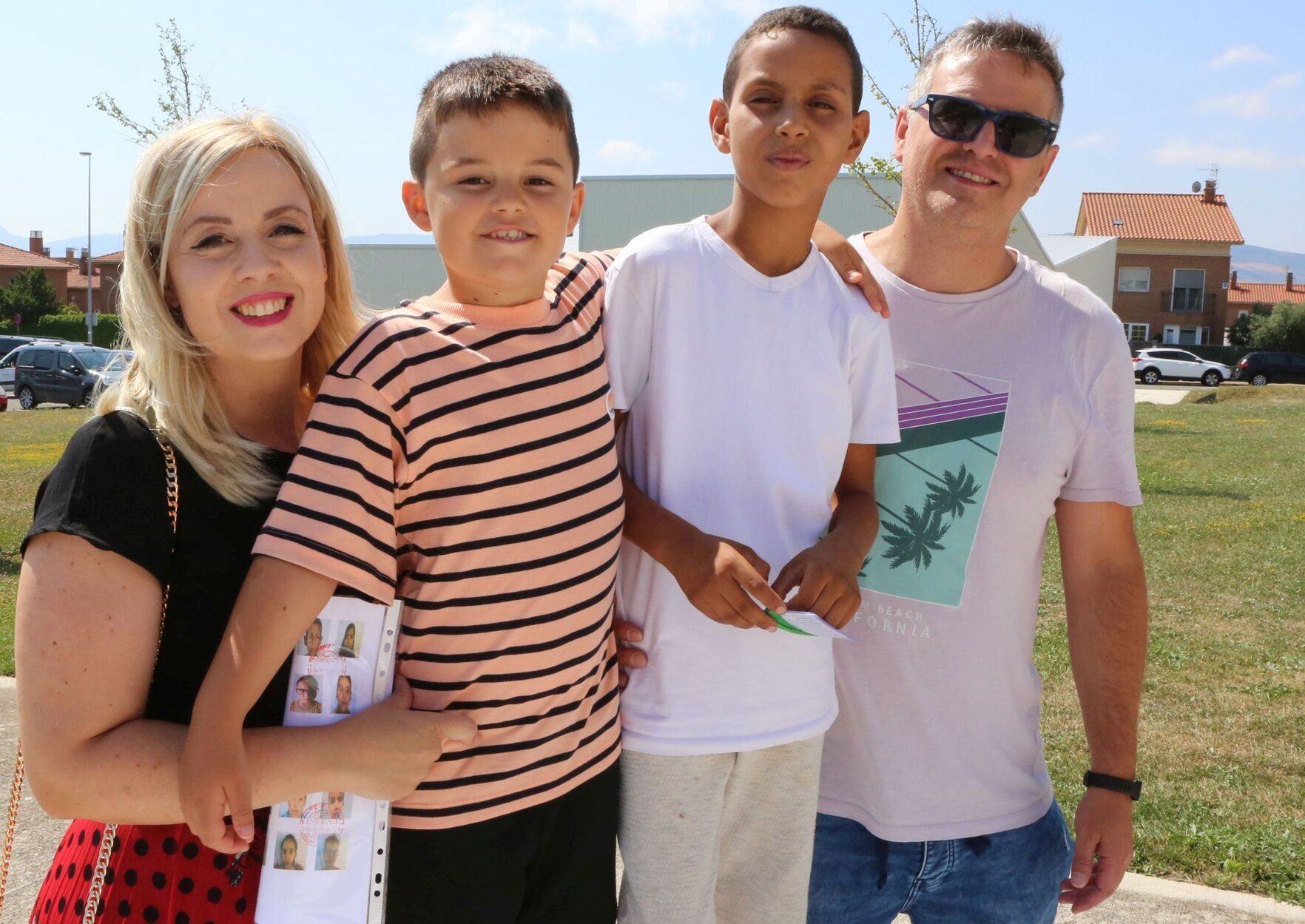 Zein ya está listo para disfrutar con su familia de acogida