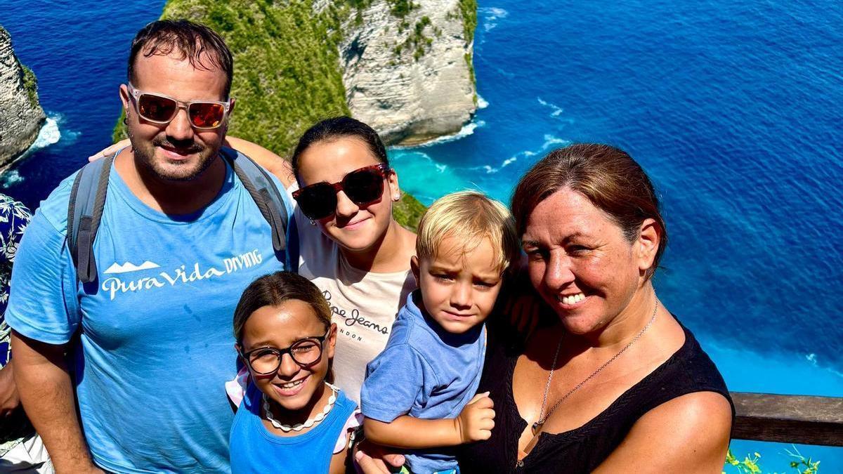 La familia de Sodupe lleva un año viajando por Asia y Estados Unidos