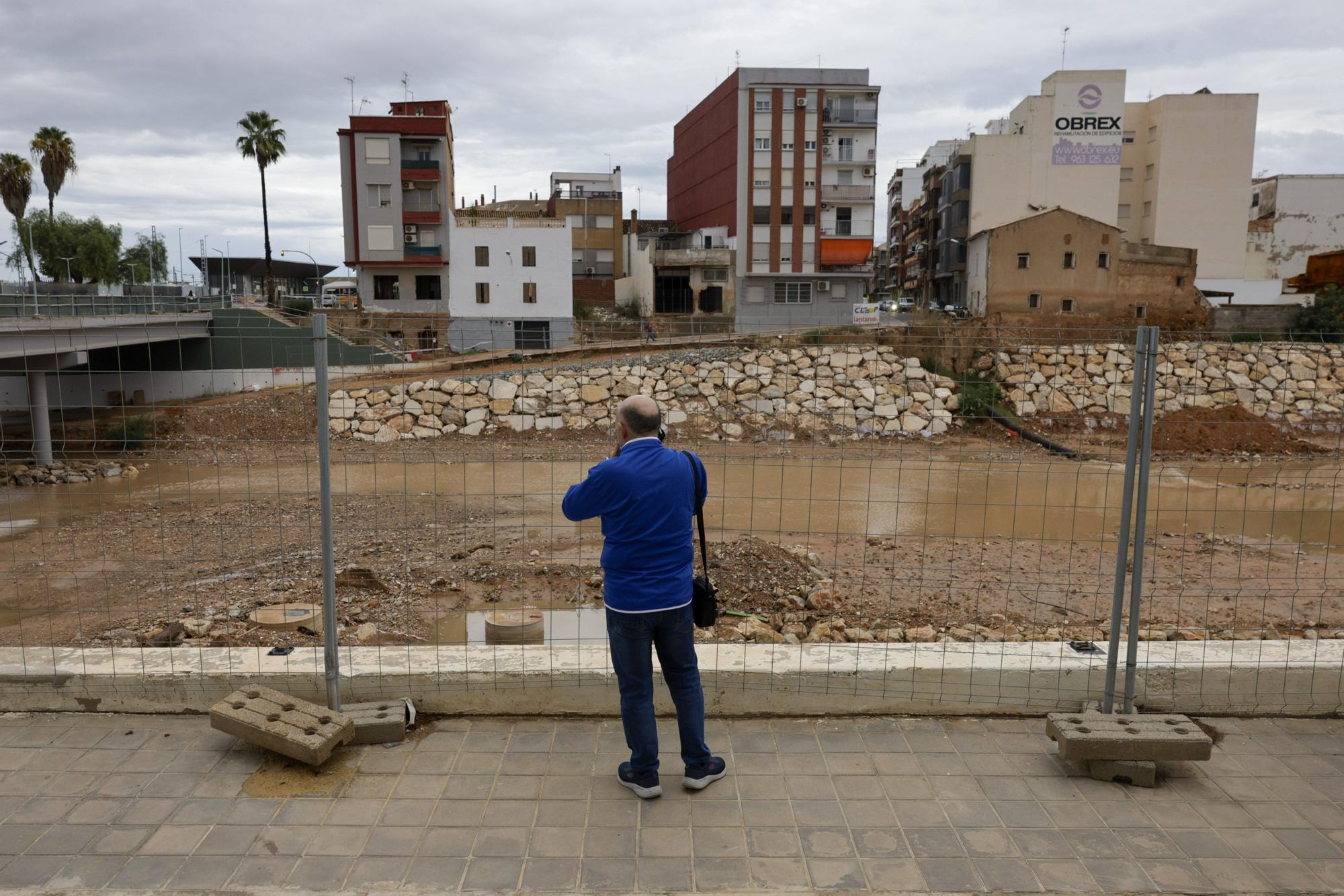 En imágenes: Valencia amanece en alerta roja por lluvias torrenciales