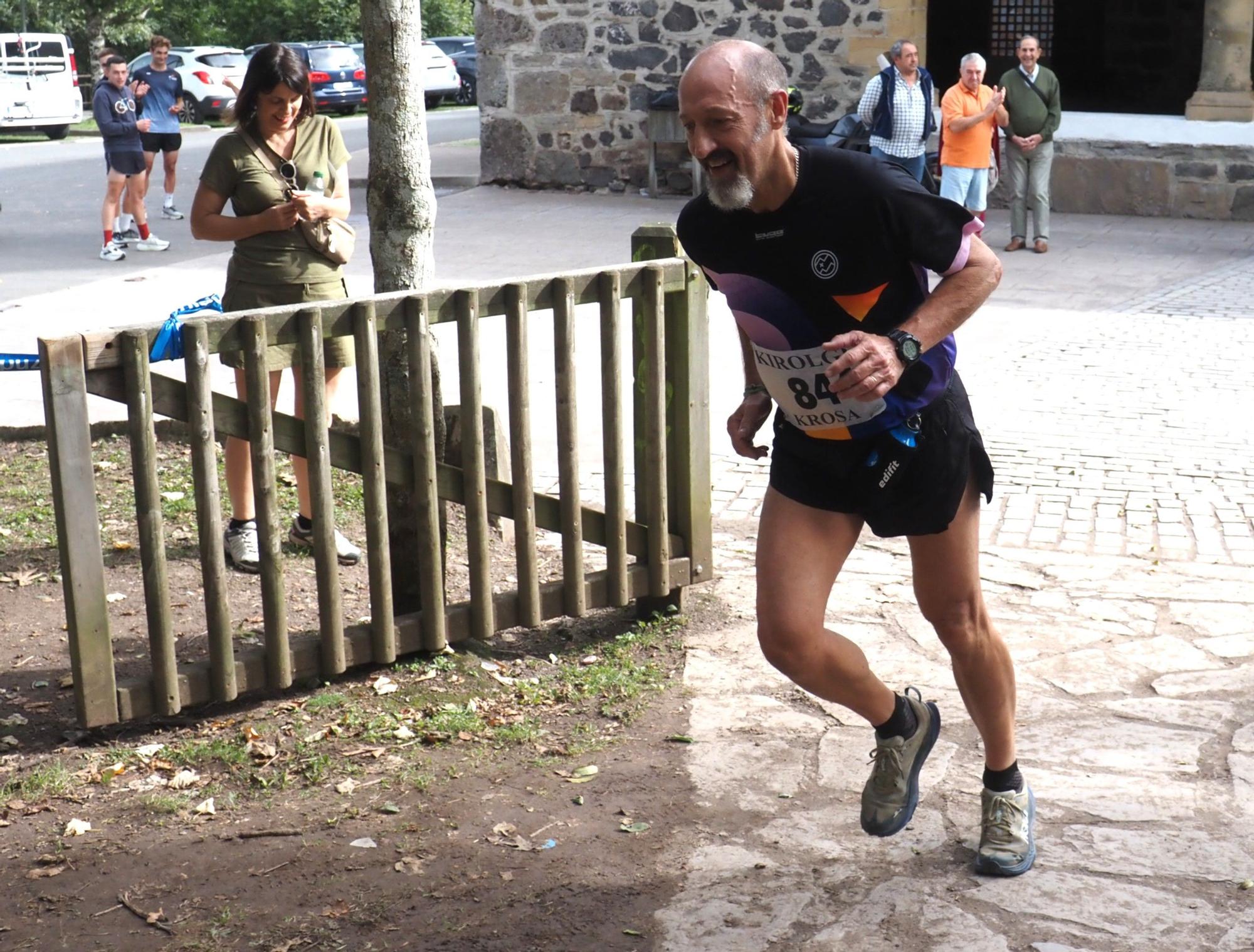 Pello Osoro y Patri Amundarain, los más rápidos en la dura ascensión de Eibar a Arrate