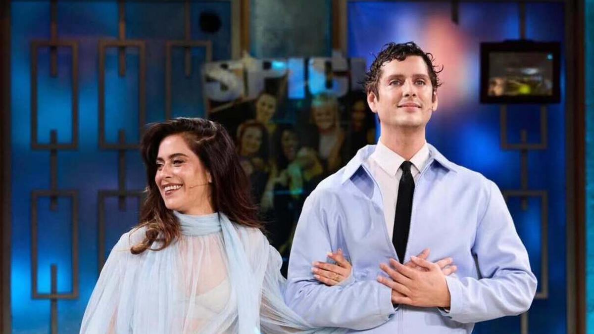 María Leeón y Eduardo Casanova en &#039;La Revuelta&#039;