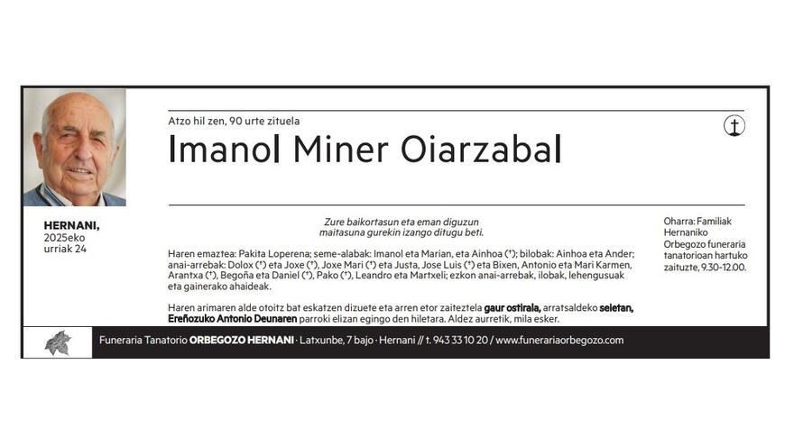 Imanol Miner Oiarzabal