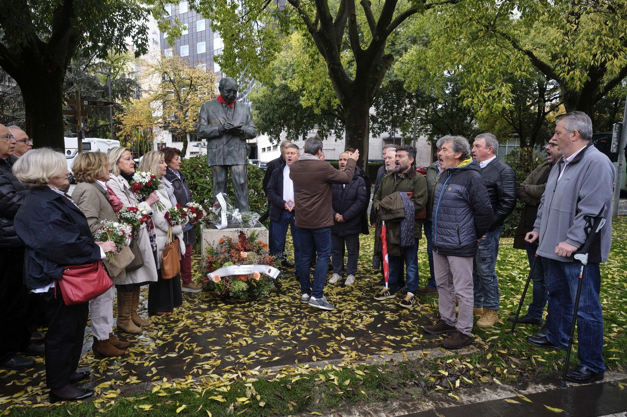 Homenaje de Napardi a José Joaquín Arazuri