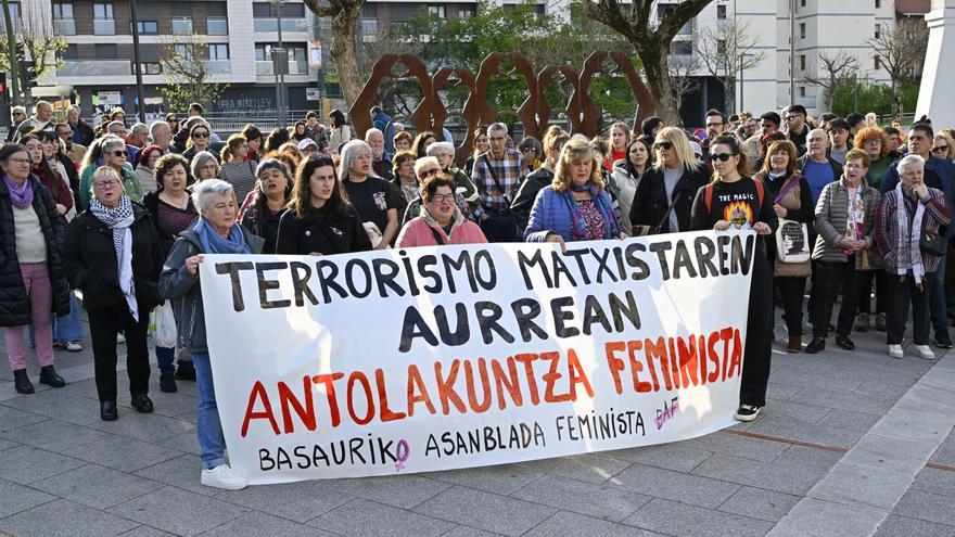 Basauri, conmocionado ante el presunto asesinato machista de Amaia