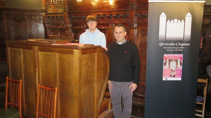 Urretxuko organoaren 135. urteurrena ospatuko dute