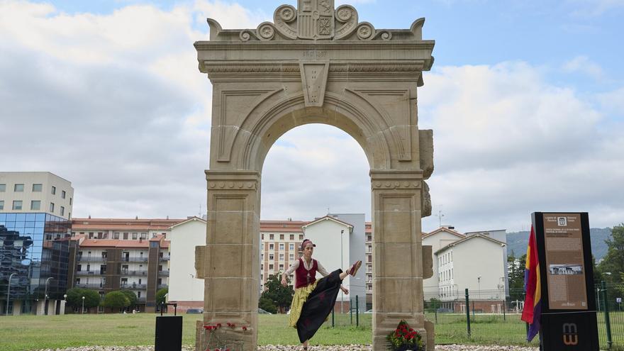 Pamplona y Cadreita homenajean a los 52 fusilados en Valcaldera en su 89 aniversario