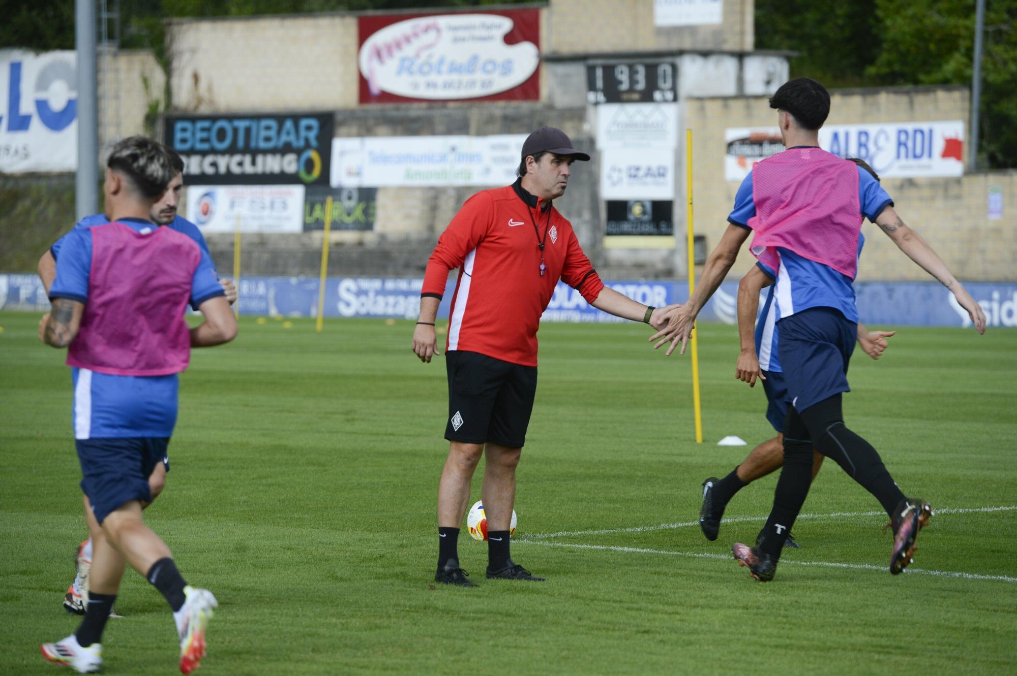 En imágenes: primer entrenamiento Amorebieta