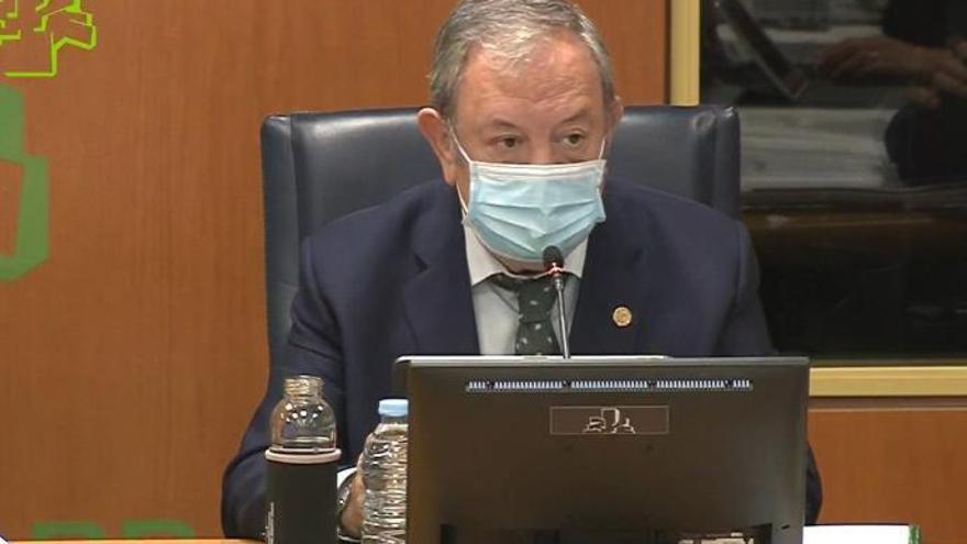 El consejero Azpiazu, positivo en coronavirus