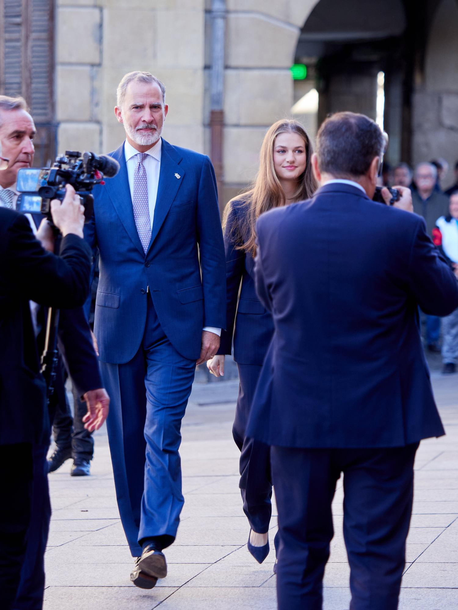 Visita de Felipe de Borbón, Leonor y Letizia a Navarra (viernes 26 de septiembre de 2025)