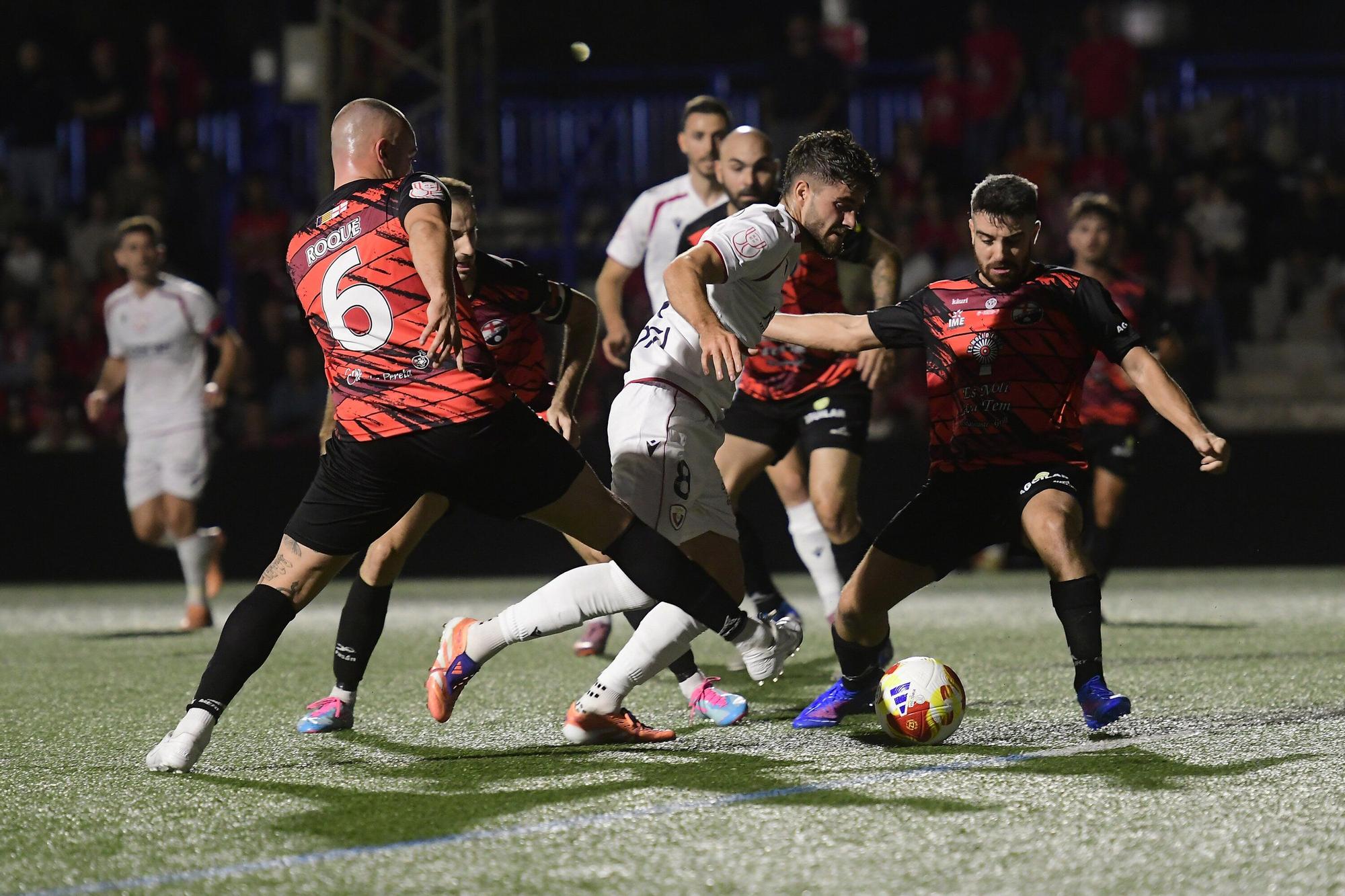 Fotos del partido de Copa del Rey Sant Jordi-Osasuna