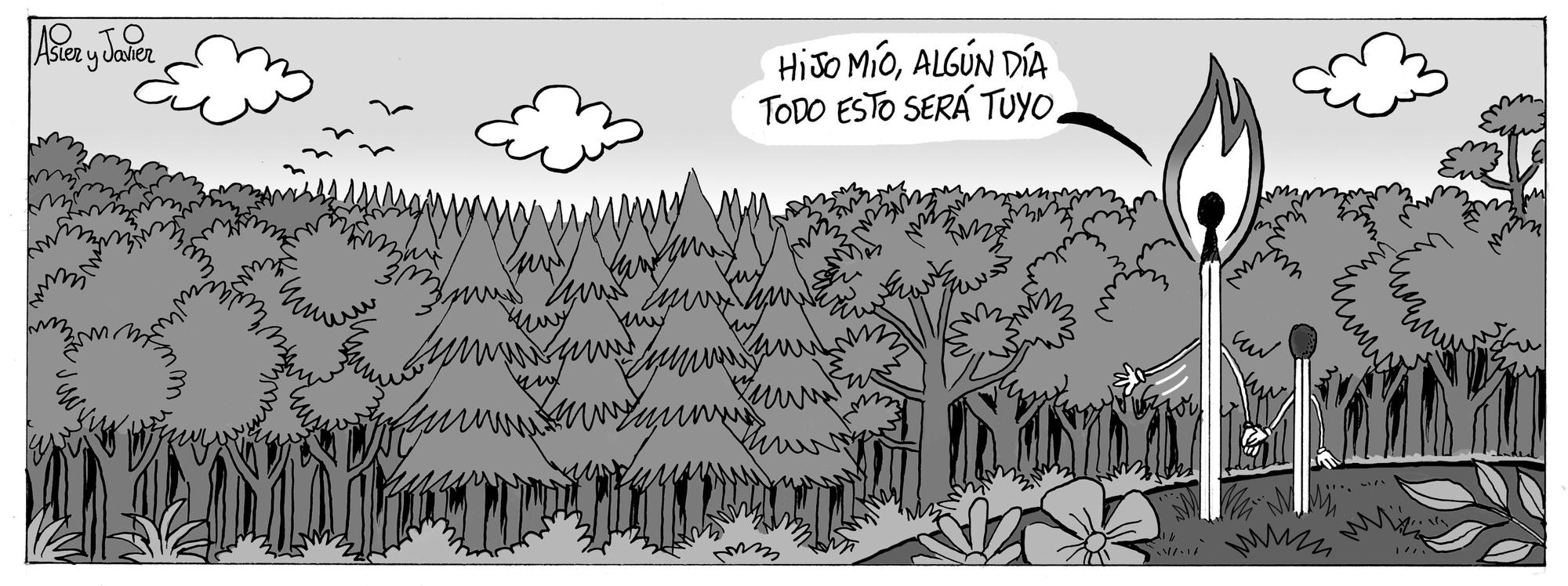 La tira de Asier y Javier del lunes 18 de agosto de 2025