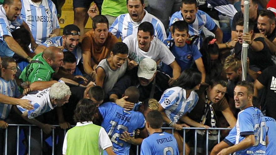 El Málaga se impuso ante un Almería que se diluyó