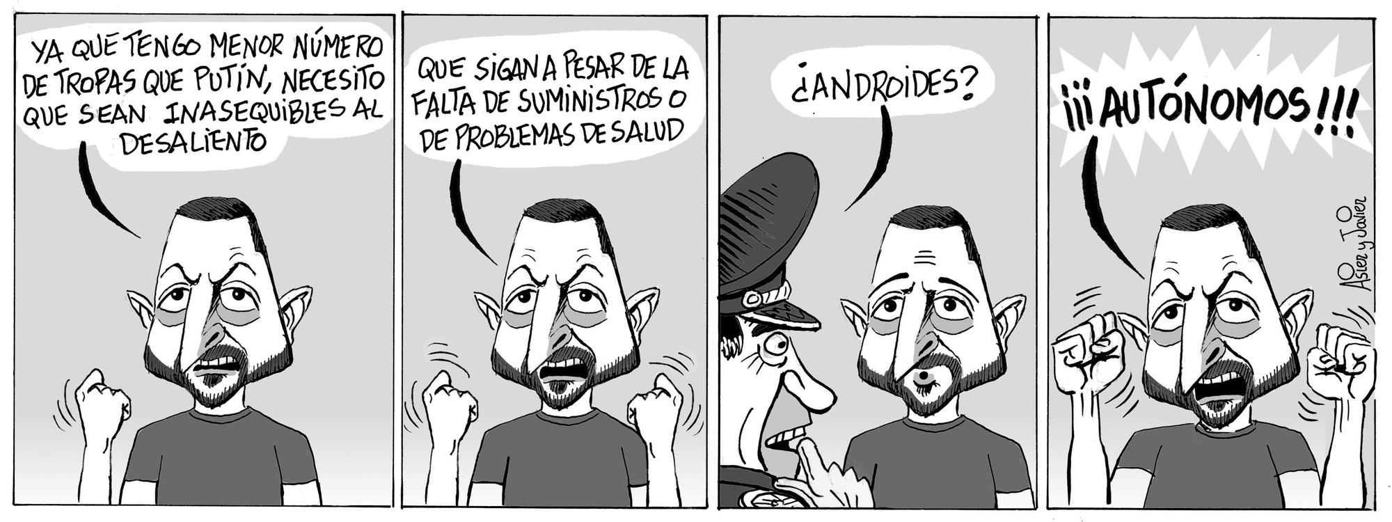 La tira de Asier y Javier del lunes 24 de noviembre 2025