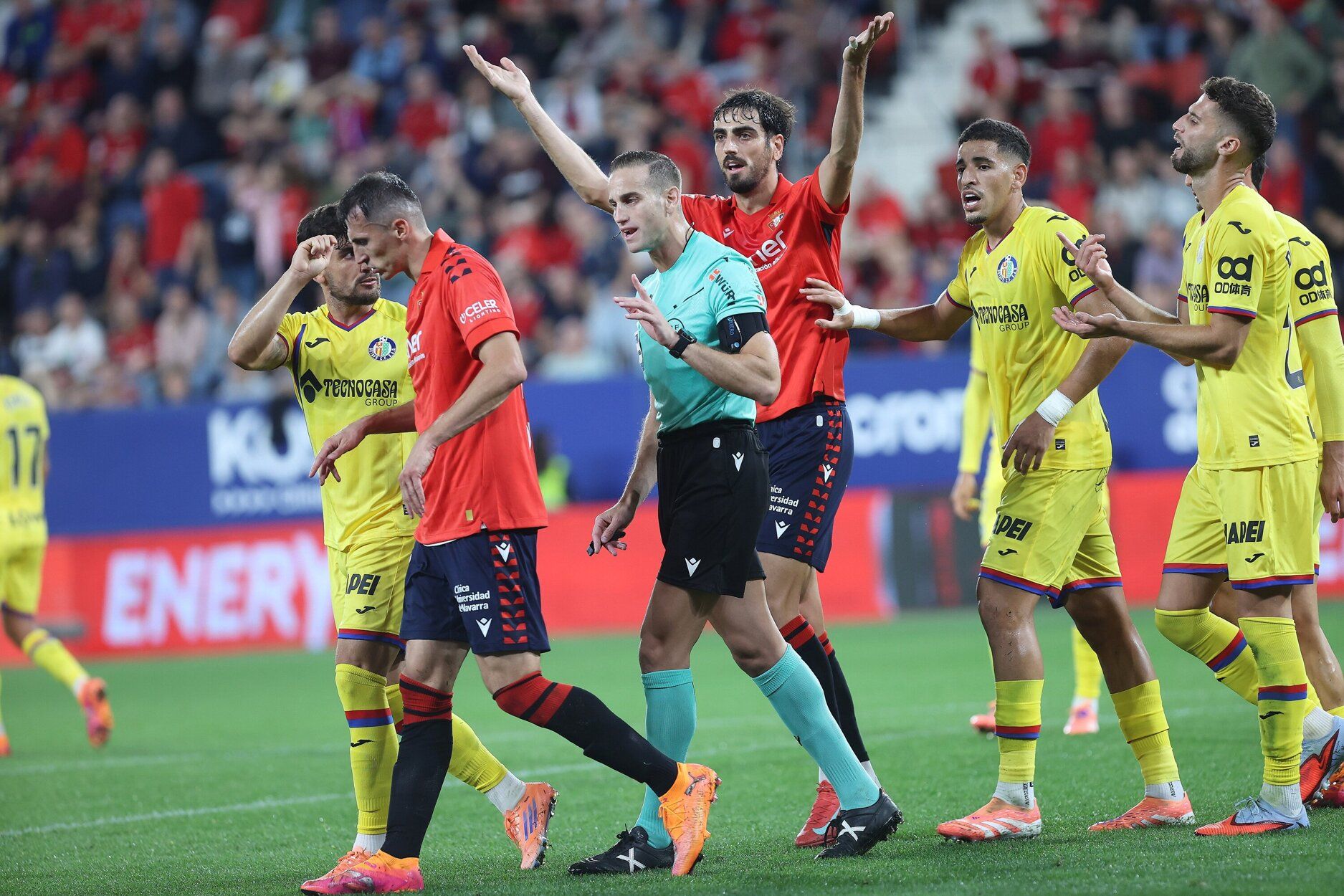 Fotos del Osasuna-Getafe en El Sadar
