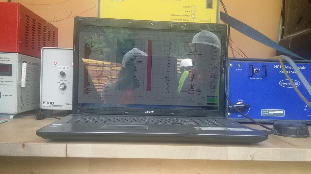 Gracias a la tecnología empleada, ARIS elabora perfiles del subsuelo “muy precisos”, según sus impulsores