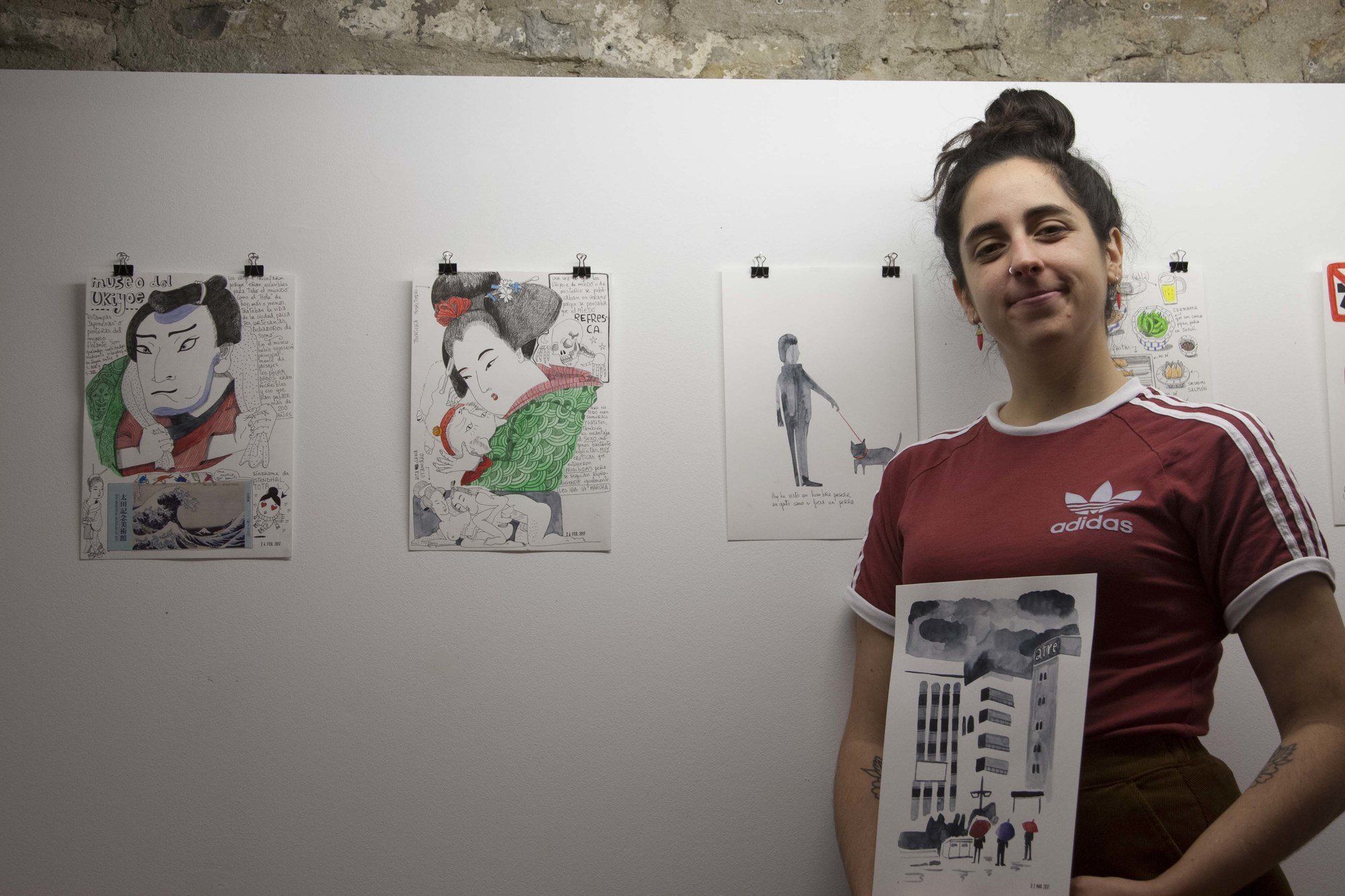 En imágenes: La ilustradora Amaia Arrazola