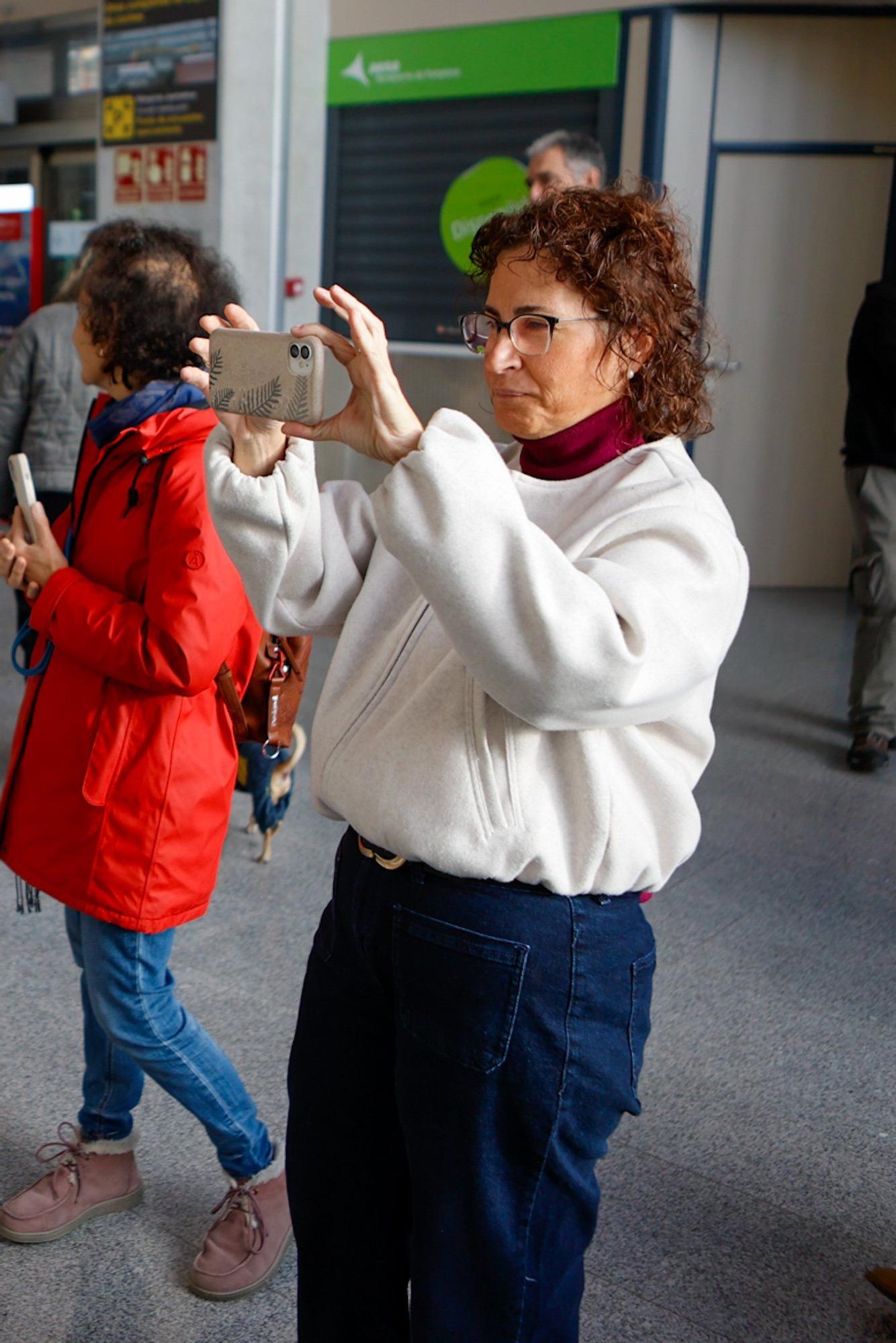 Llegada a Noáin - Pamplona de los medallistas navarros en el Mundial de frontball