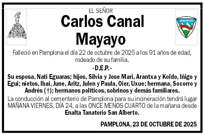 Carlos Canal Mayayo
