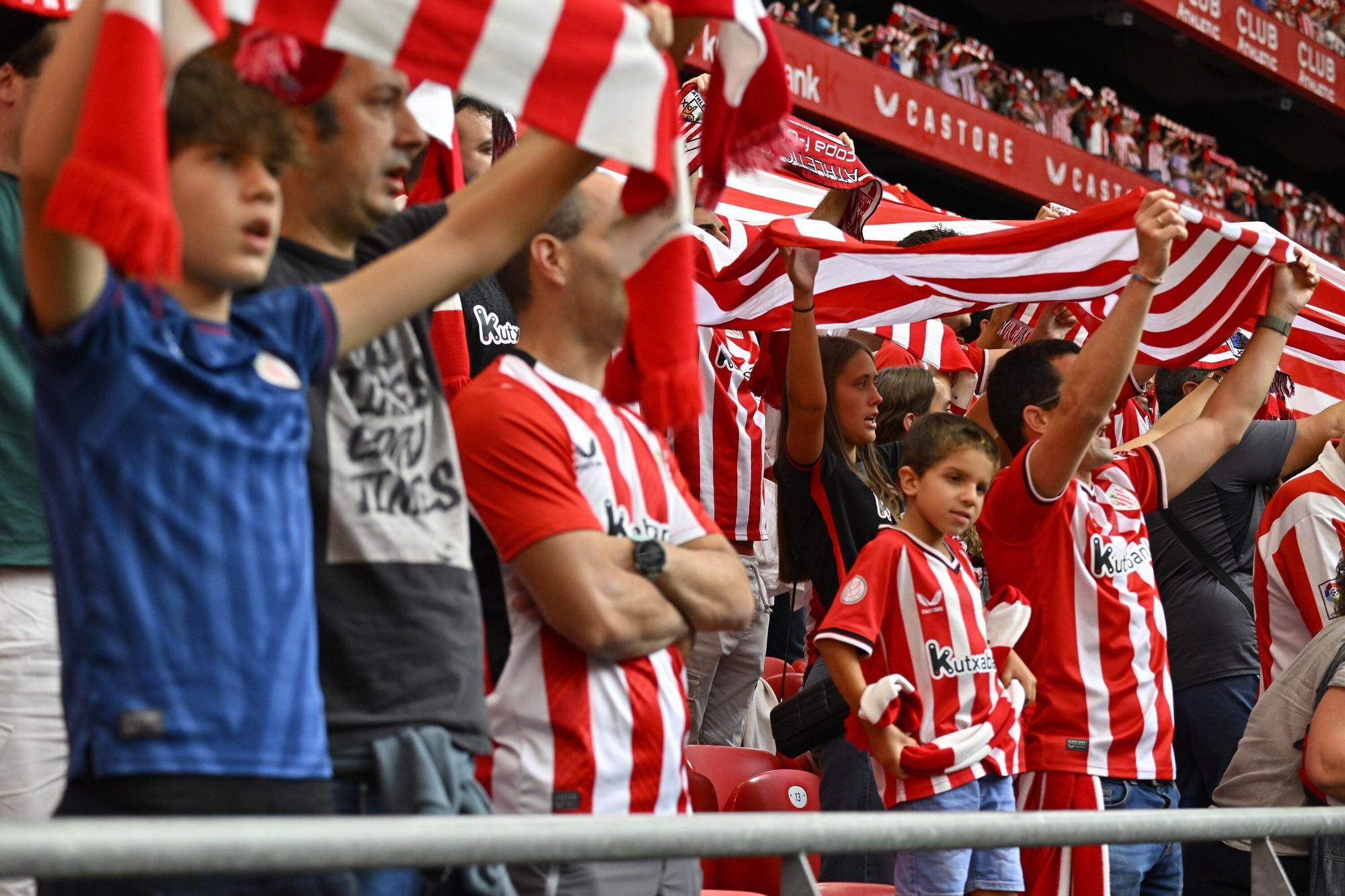 En imágenes: ¿Has estado en San Mamés viendo el Athletic-Alavés? Búscate en nuestra galería