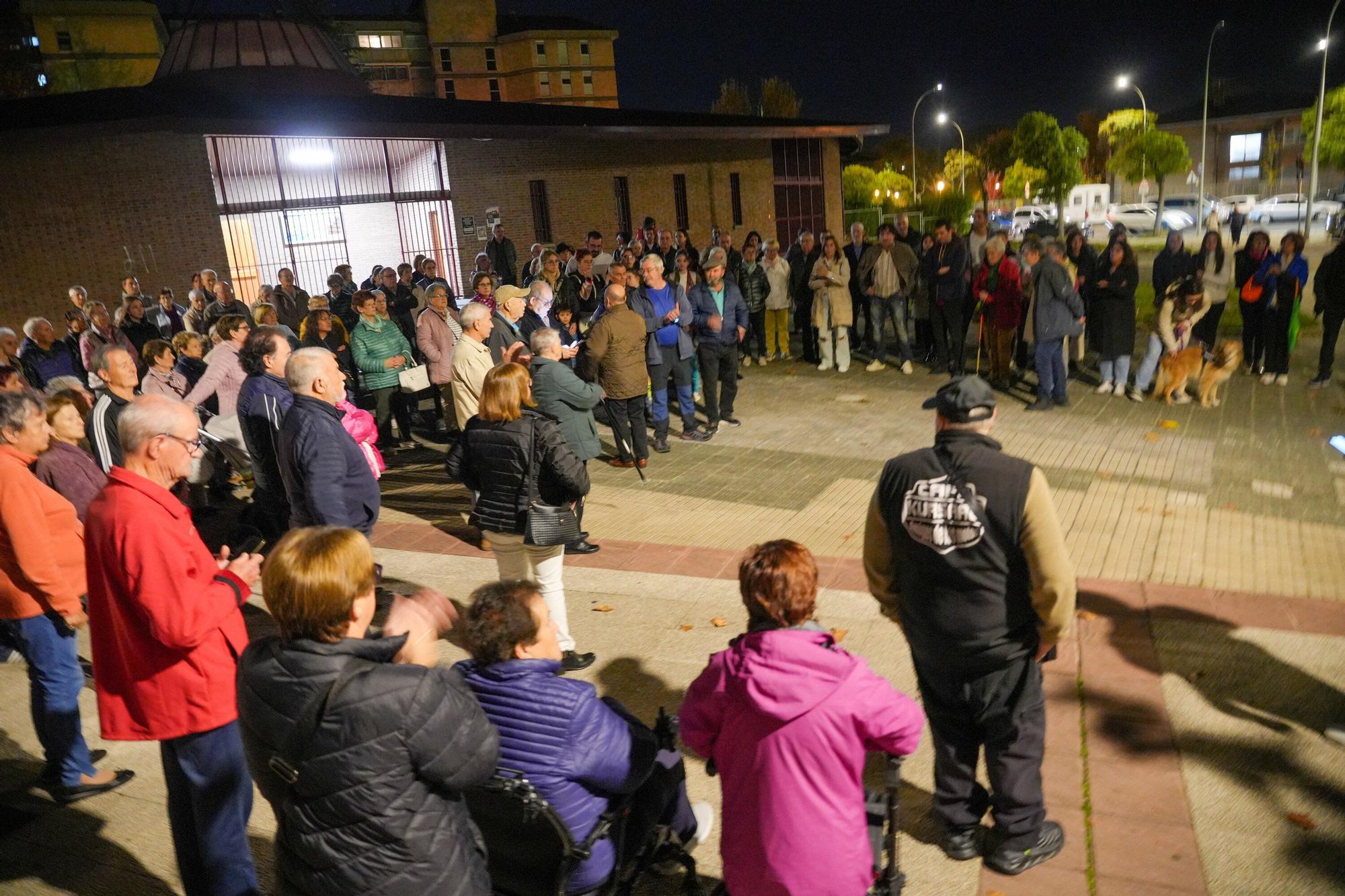 En imágenes: Sansomendi sale a la calle ante el último atropello mortal