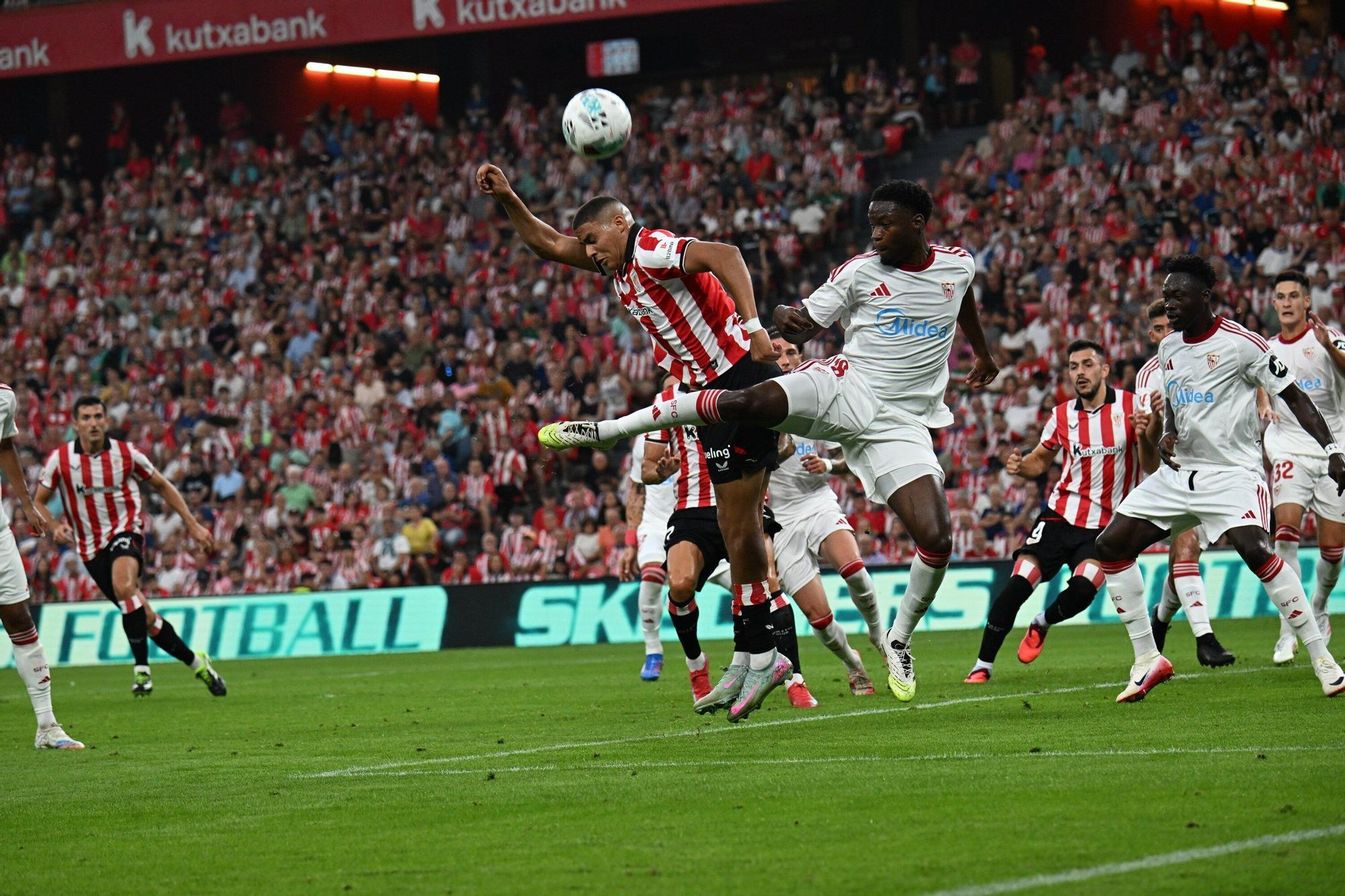 El Athletic-Sevilla, en imágenes