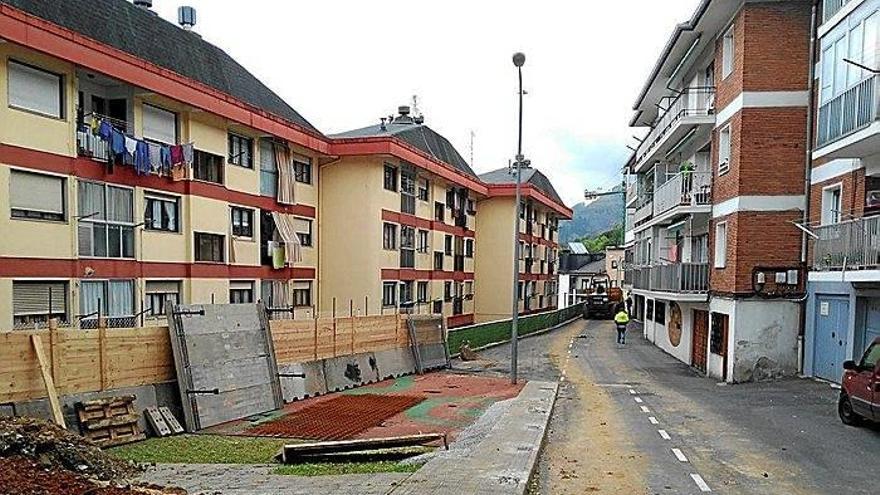 Barrio Bidebieta, donde ya han comenzado las obras.