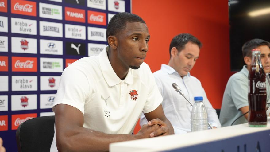 Presentación de Hamidou Diallo como jugador de Baskonia