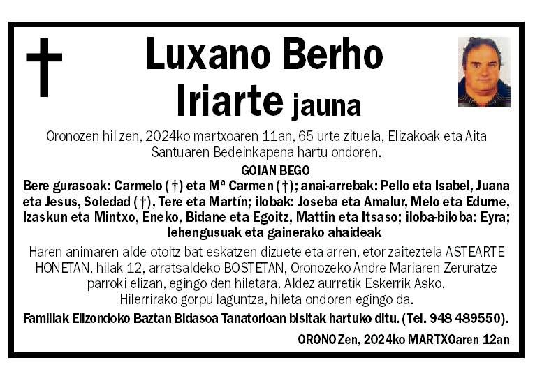 Luxano Berho Iriarte