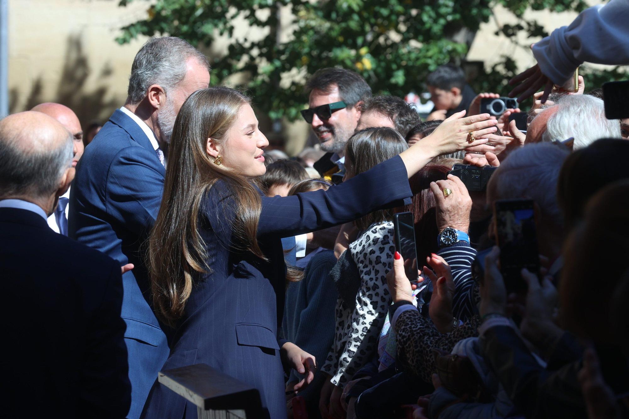 Visita de Felipe de Borbón, Leonor y Letizia a Navarra (viernes 26 de septiembre de 2025)