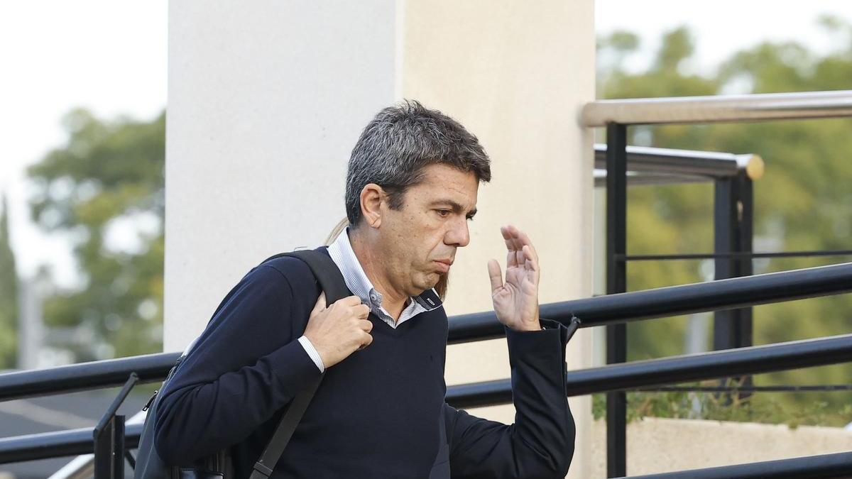 El president de la Generalitat, Carlos Mazón