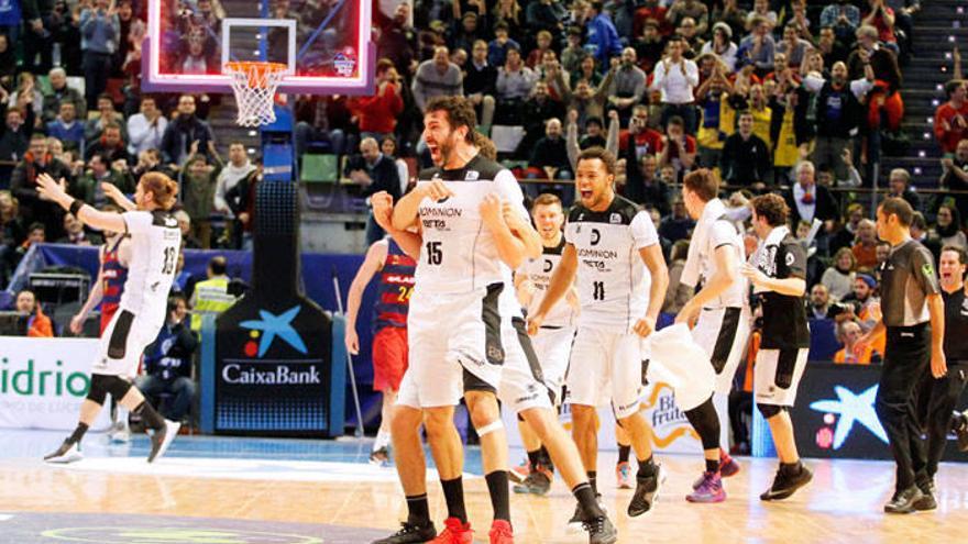 El Dominion Bilbao Basket da la campanada y elimina al Barcelona