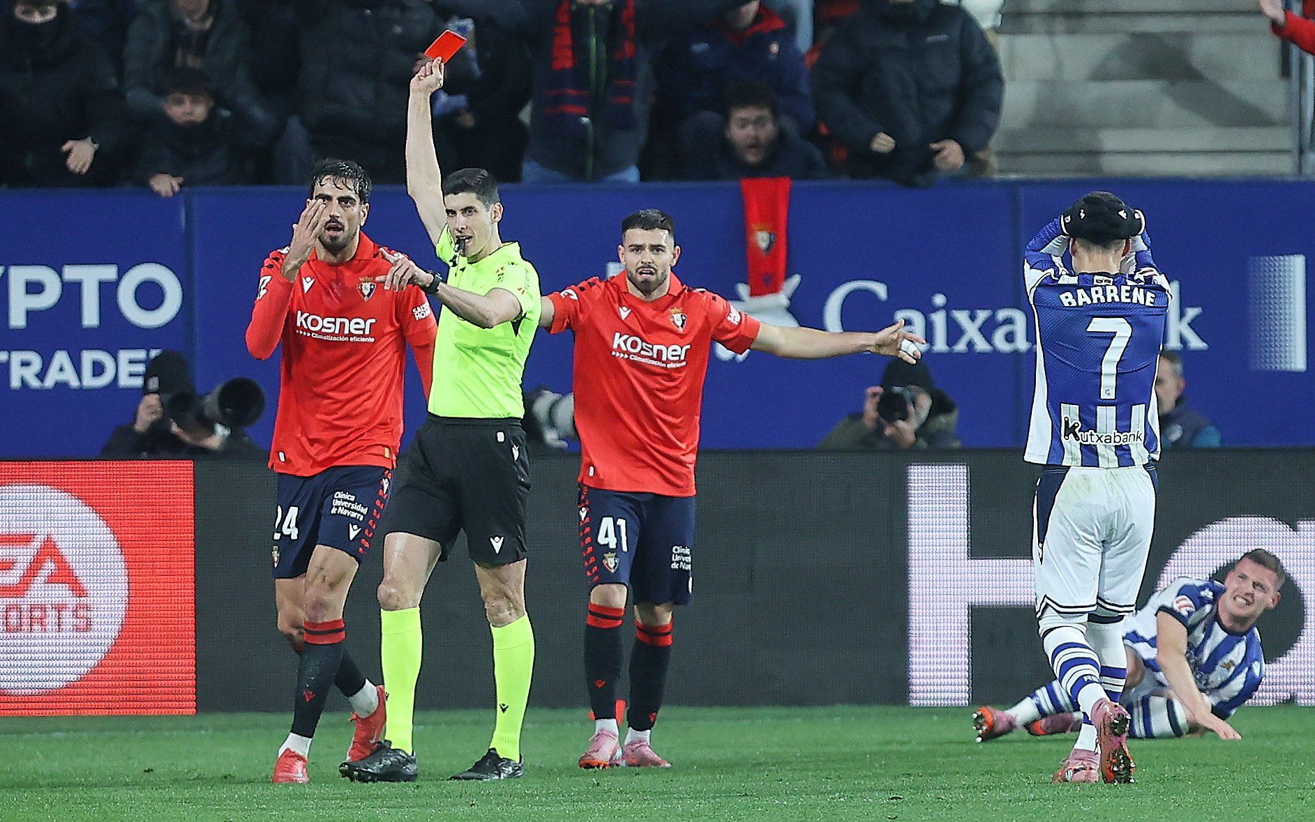 Osasuna - Real Sociedad, en las fotos de Oskar Montero