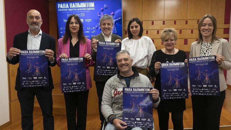 Vitoria, capital del parabádminton