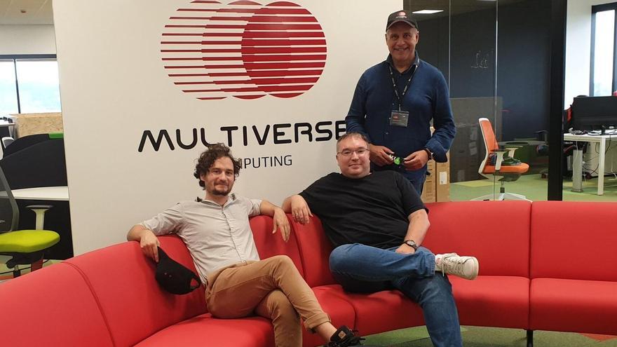 Fundadores de Multiverse Computing en Donostia.