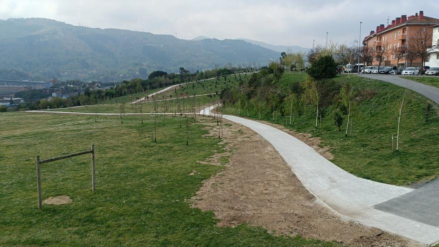 Portugalete crea 900 metros de pasos ecológicos en Rivas